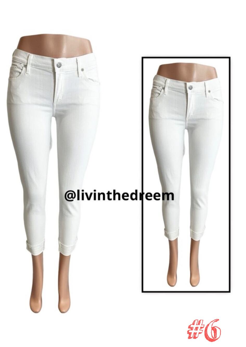 Citizens of Humanity Avedon Ankle Ultra Skinny  Jeans SZ 28